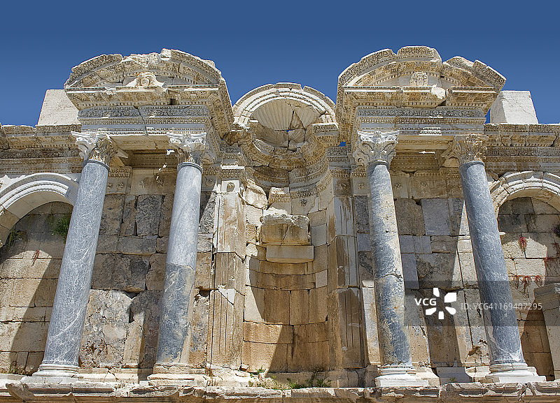 萨加拉索斯的神殿图片素材