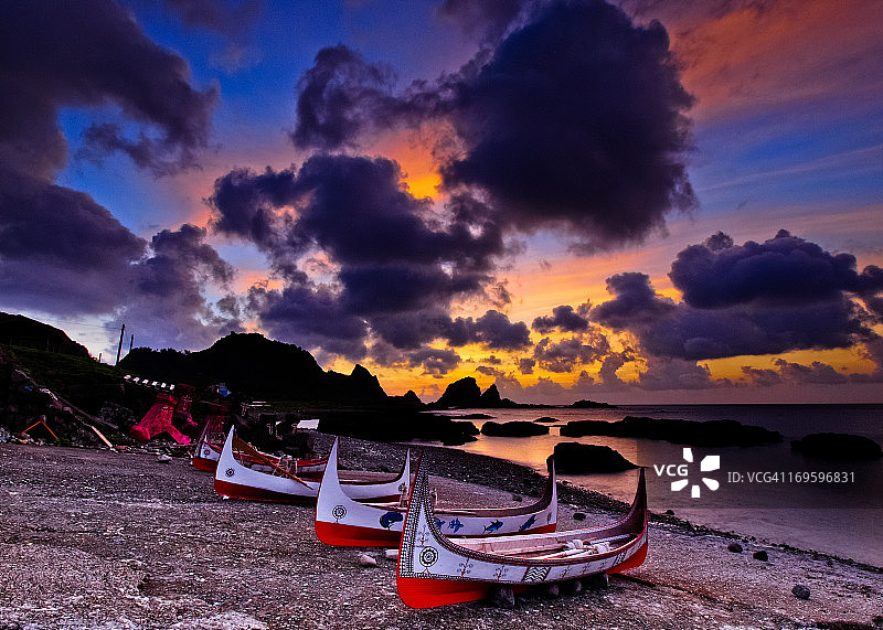 兰屿岛日出图片素材