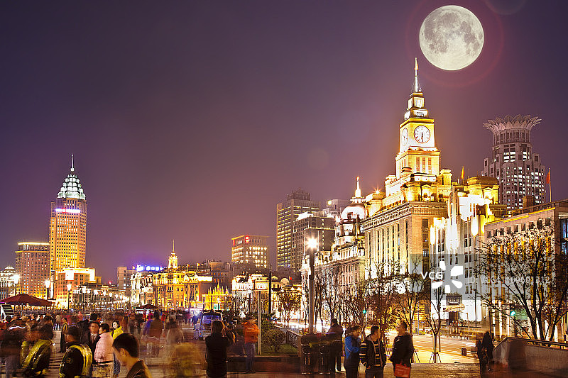 上海浦西图片素材