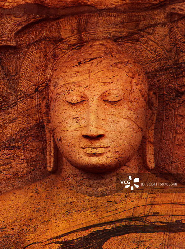 佛教雕像特写图片素材