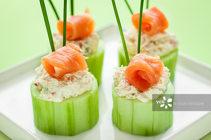 黄瓜卷图片素材