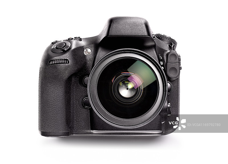 单反数码相机特写图片素材
