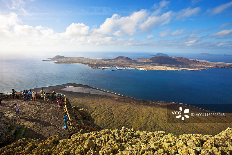 兰萨罗特岛火山景观图片素材