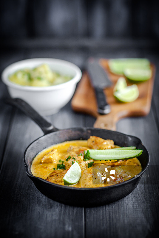 咖喱鸡图片素材