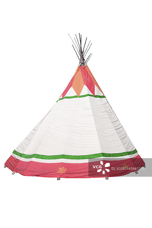 印度圆锥形帐篷图片素材