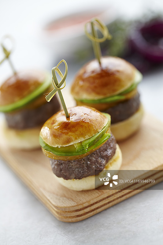 汉堡小吃图片素材