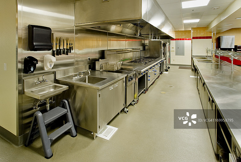 商业厨房图片素材