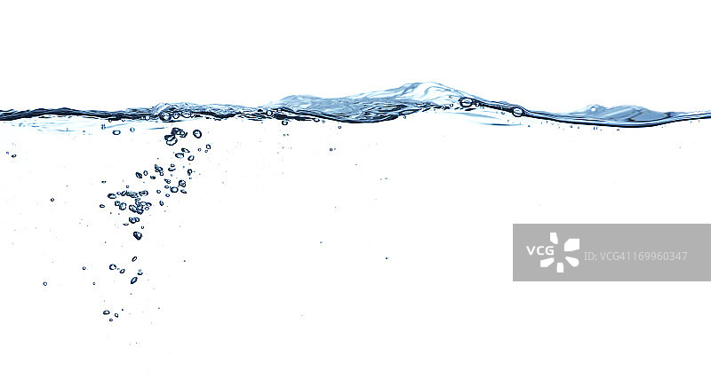 蓝色的水图片素材