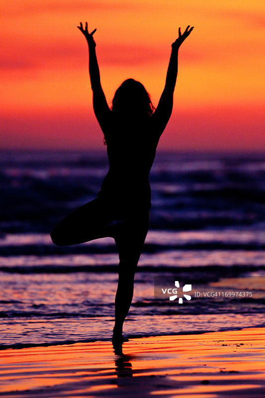 树式瑜伽图片素材