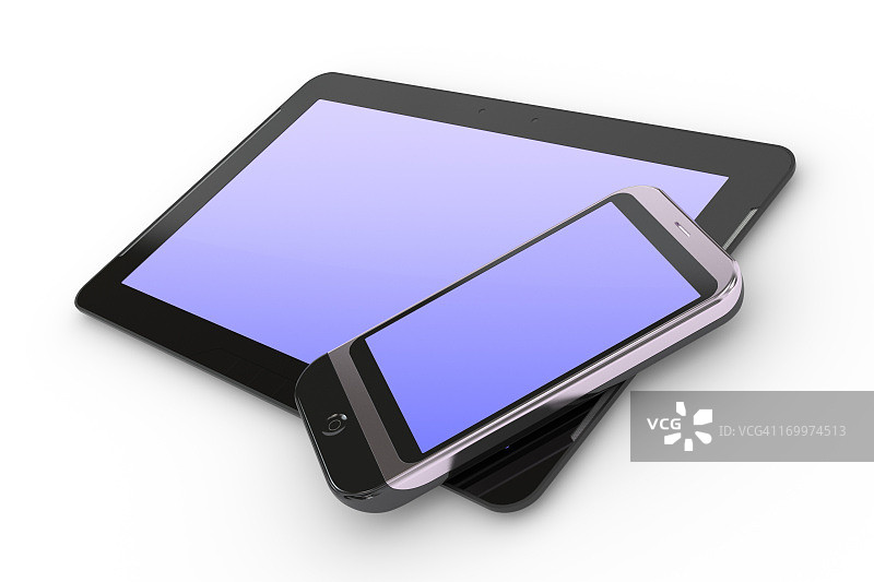平板电脑和智能手机图片素材