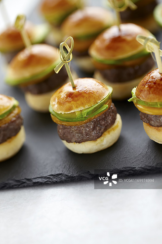 汉堡小吃图片素材