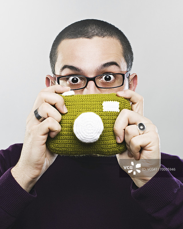 奇怪的摄影师图片素材