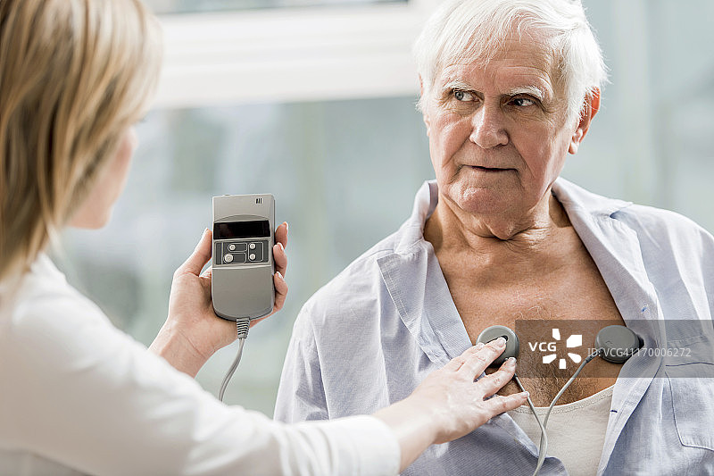 心电图测试图片素材