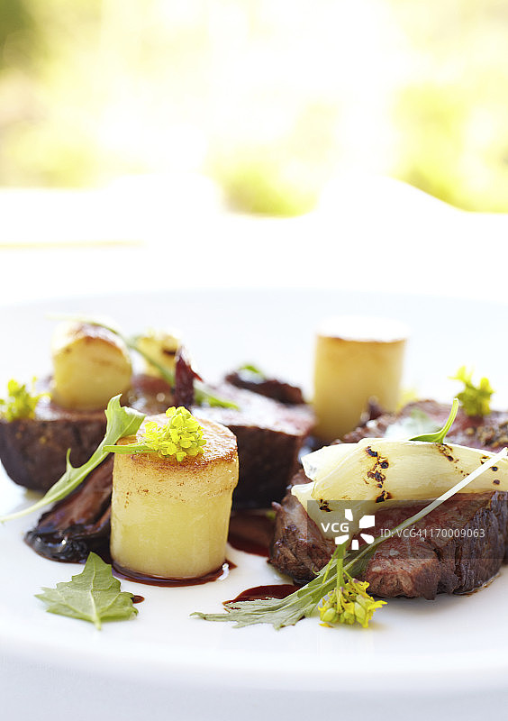 搭配波特酒汁土豆图片素材