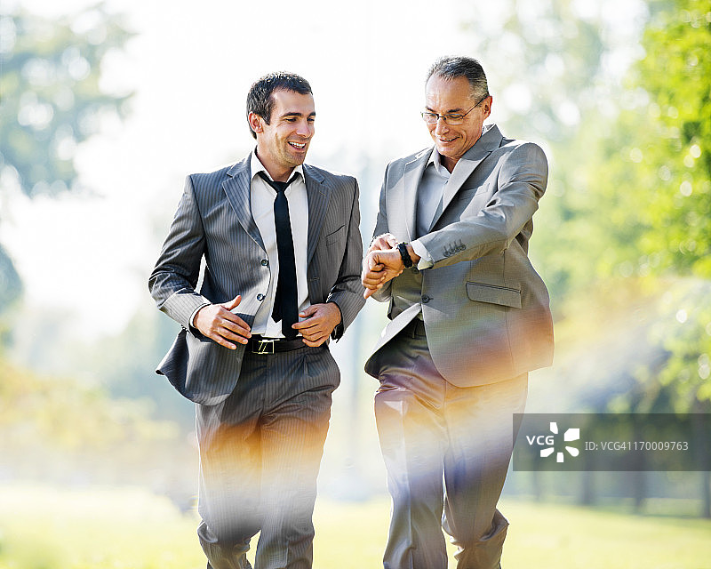 匆忙的商人图片素材