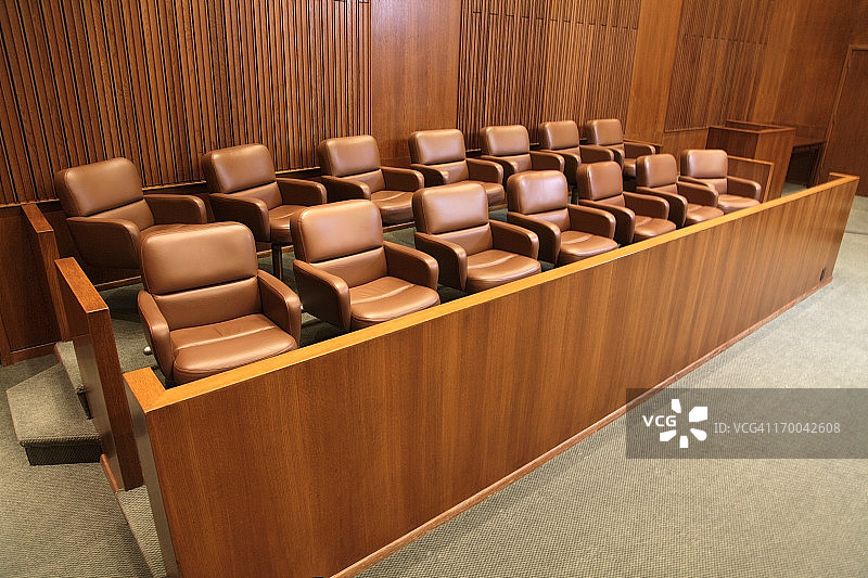 法庭陪审团席位图片素材