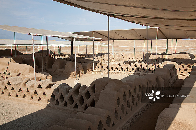 昌昌古城遗址图片素材