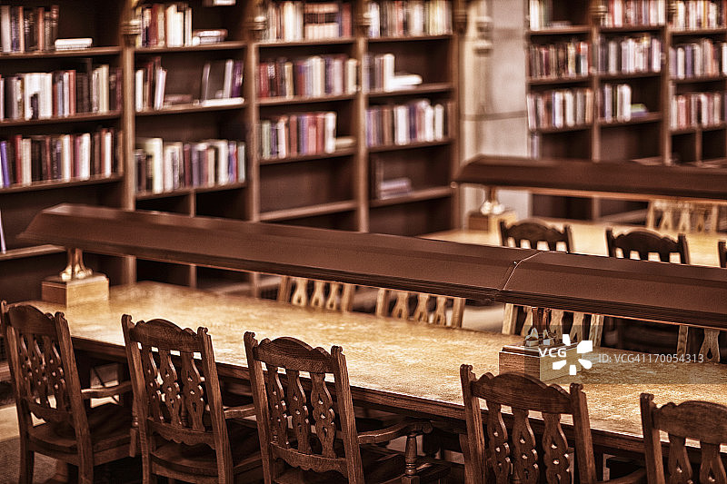 华盛顿大学Suzzallo图书馆阅览室图片素材