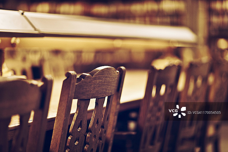 华盛顿大学Suzzallo图书馆阅览室图片素材