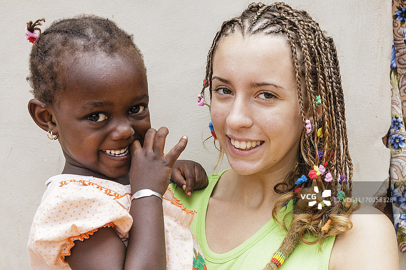 非洲的微笑图片素材