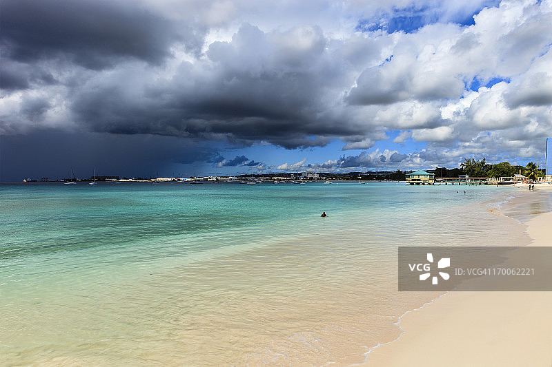 巴巴多斯布朗海滩图片素材
