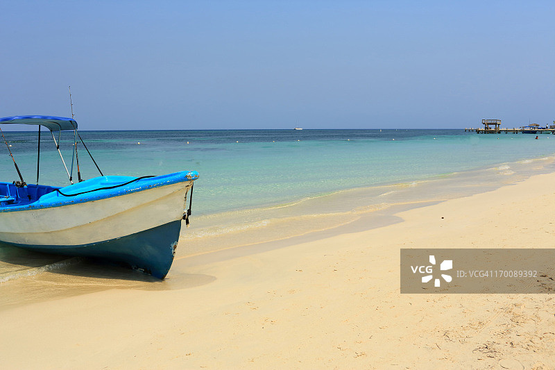 加勒比海：罗阿坦岛，洪都拉斯图片素材