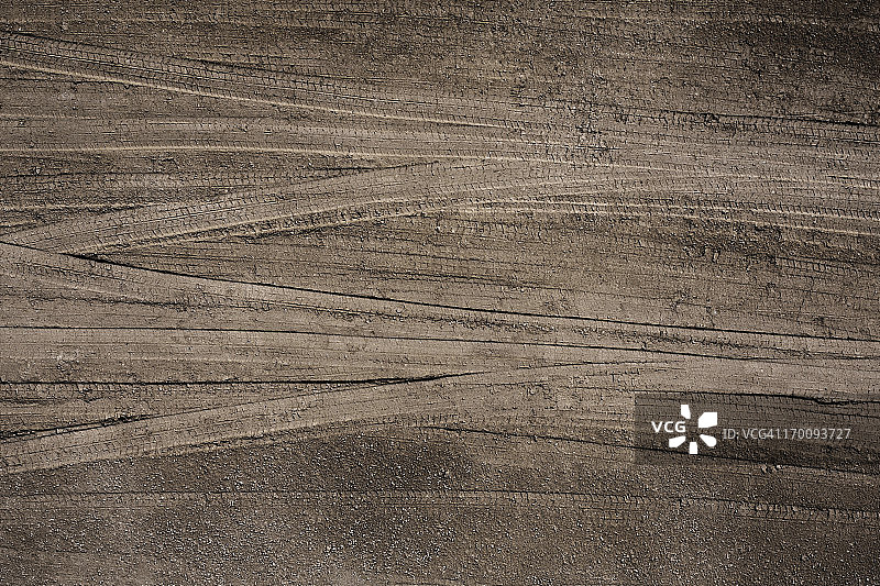 轮胎痕迹图片素材