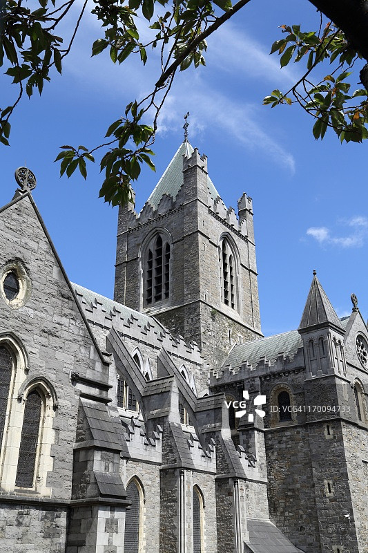 都柏林基督教堂图片素材