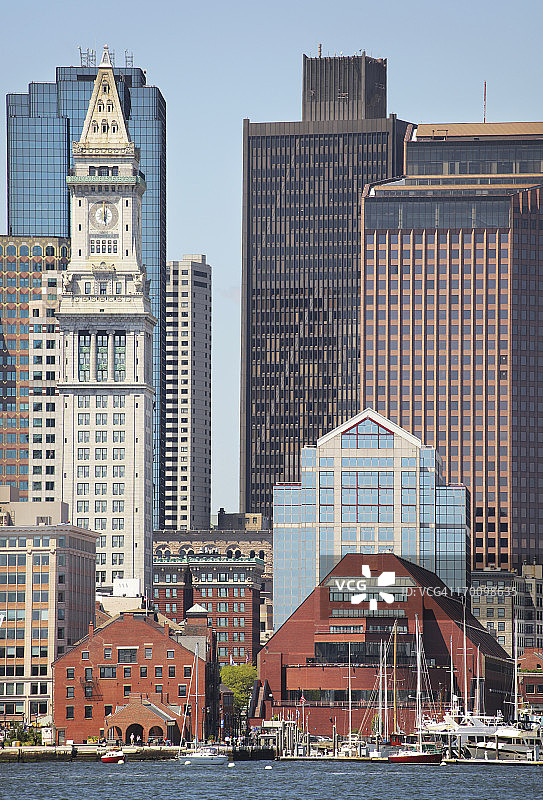 波士顿市中心地标建筑图片素材