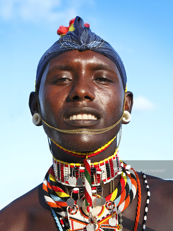 马赛男人像图片素材