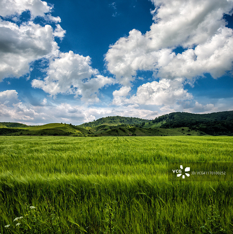 春季云朵图片素材
