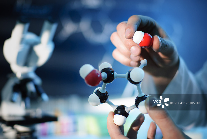 分子结构图片素材