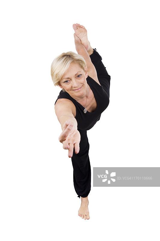 瑜伽体式图片素材