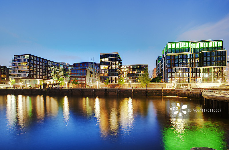 汉堡港口新城图片素材