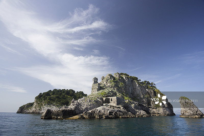 意大利坎帕尼亚的那不勒斯湾图片素材