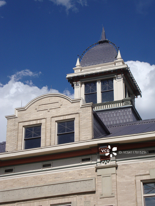 阿拉帕霍县旧法院（科罗拉多州利特尔顿）图片素材