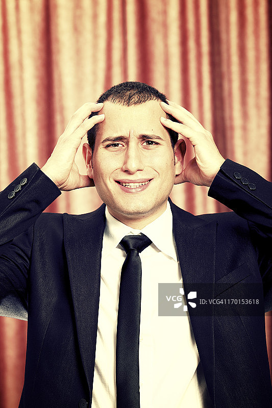 沮丧的商人图片素材