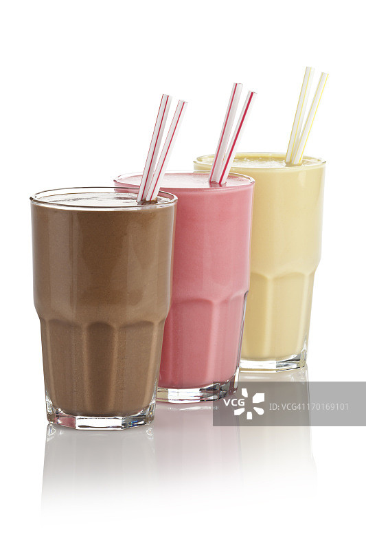 三种冰沙图片素材