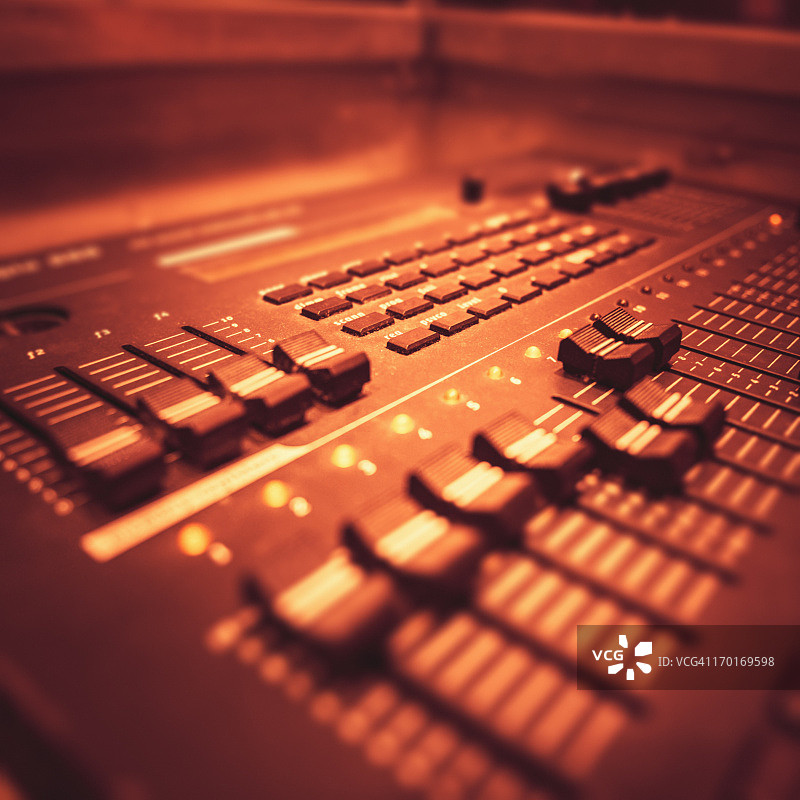 音频DJ调音台图片素材
