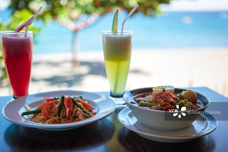 海滨餐饮图片素材