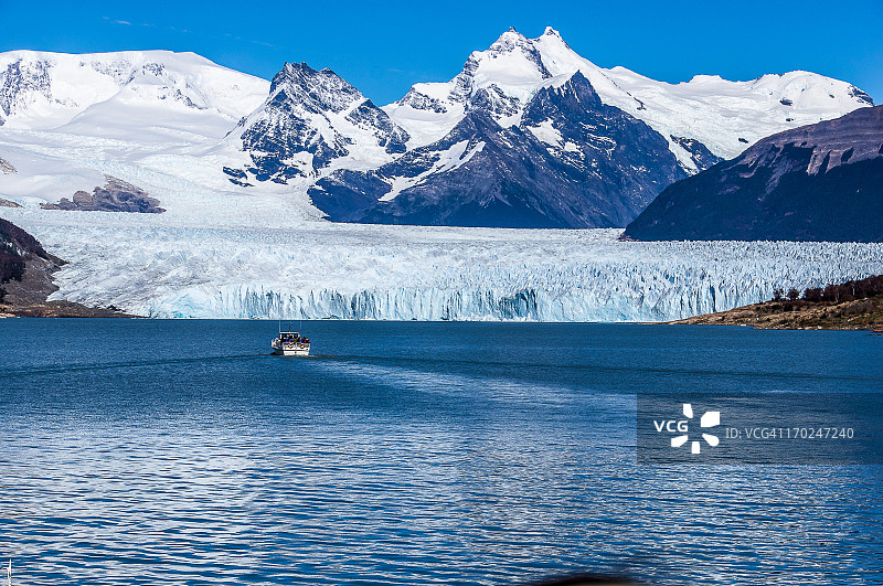 莫雷诺冰川图片素材