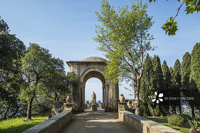 拉维洛奇姆布罗内别墅花园图片素材