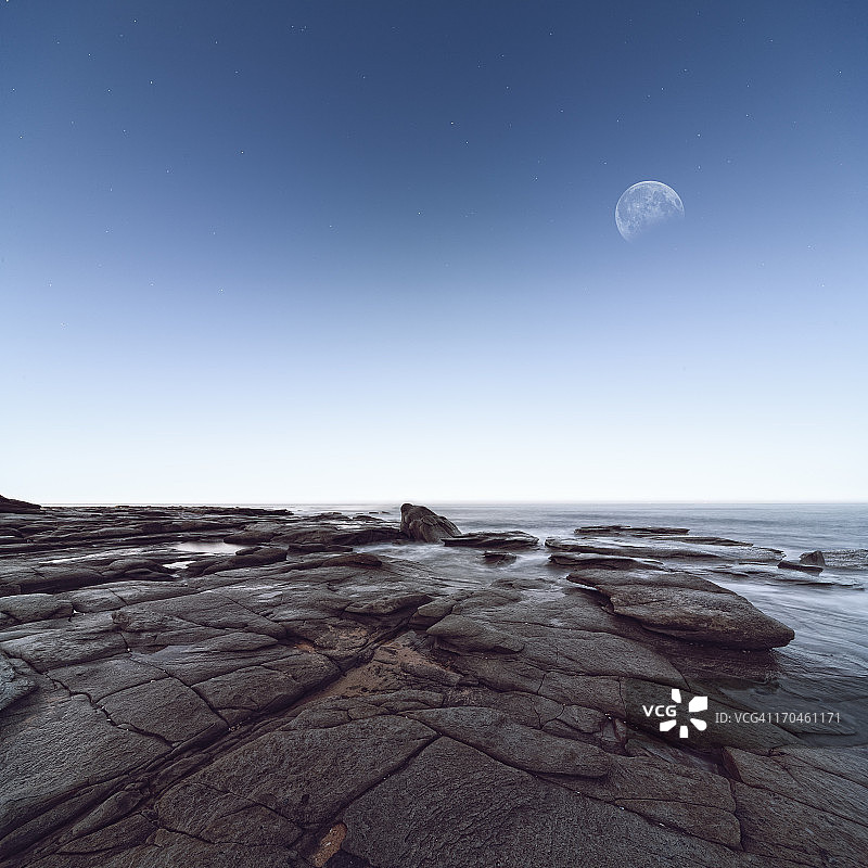 纯净的太平洋图片素材