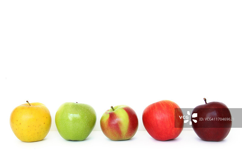 彩色苹果图片素材
