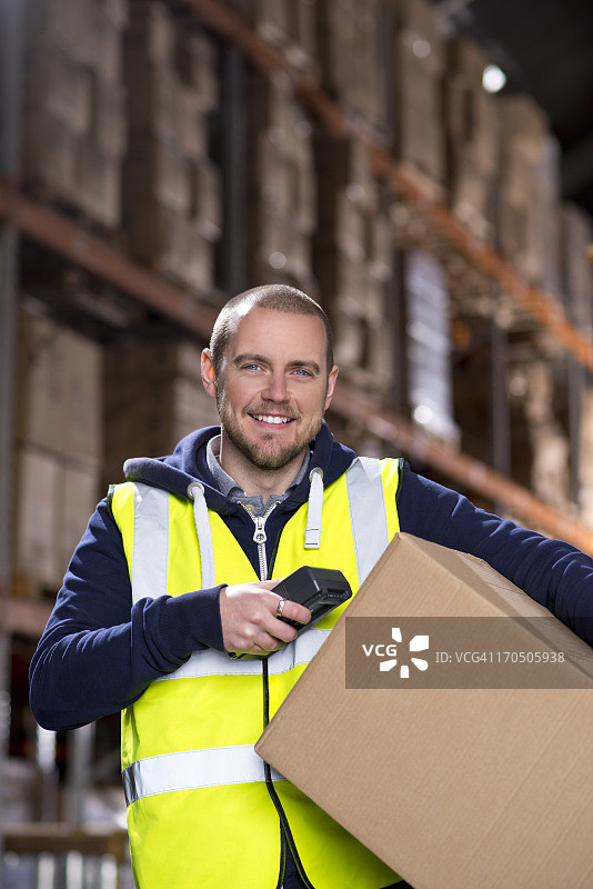 仓库拣货员图片素材