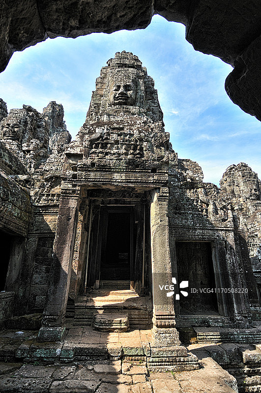 在框架内被压缩的印象图片素材