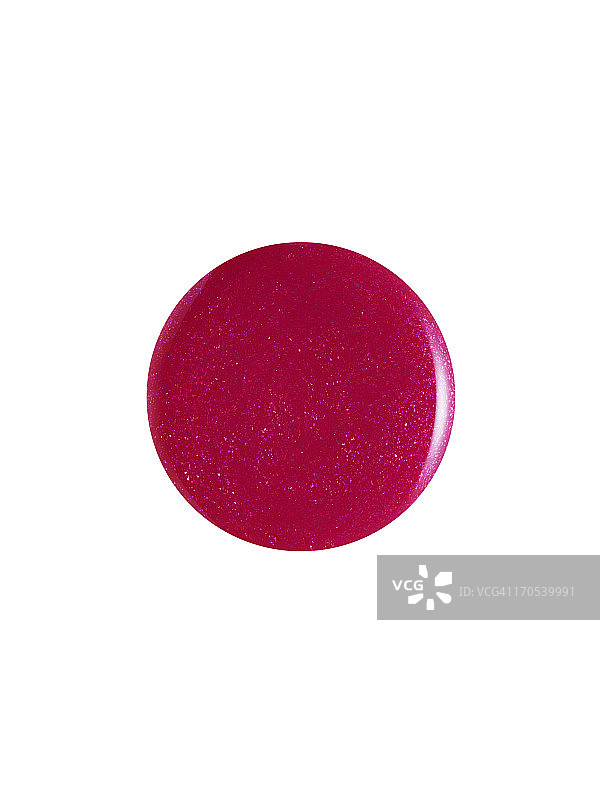 白色背景上的指甲油滴图片素材