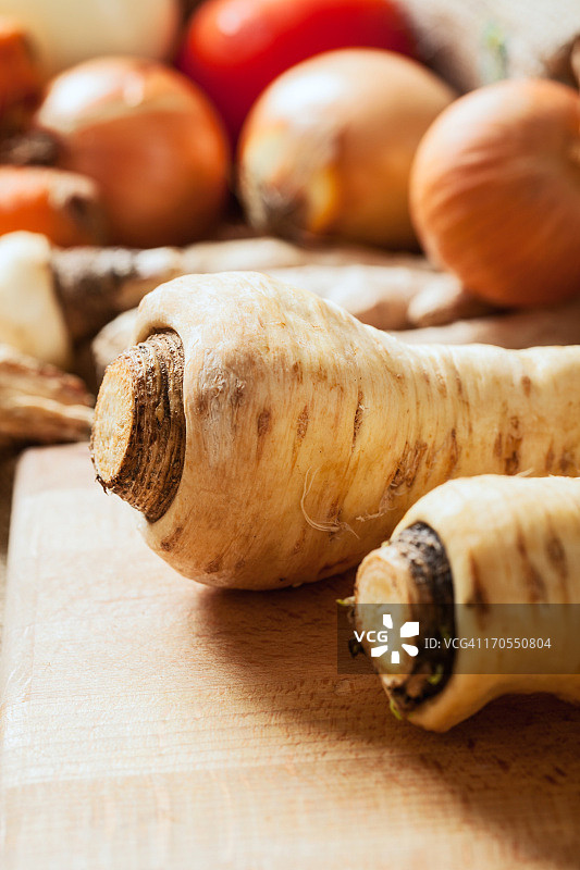 欧洲防风草根图片素材