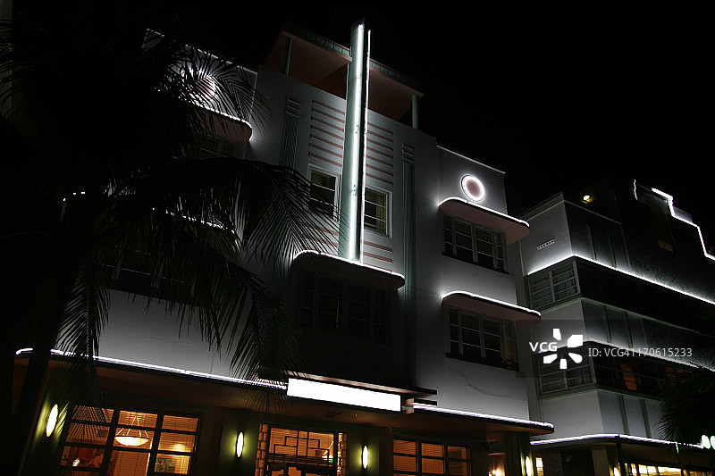 夜幕下的装饰艺术 I图片素材