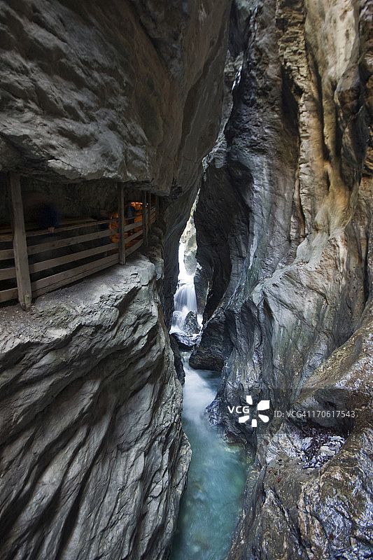 列支敦士登峡谷图片素材